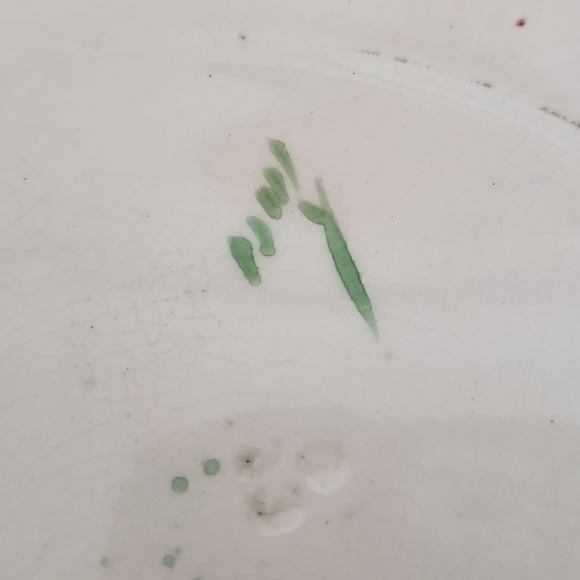 1930's Vintage Denby Square Plate Set - Picture 5 of 9